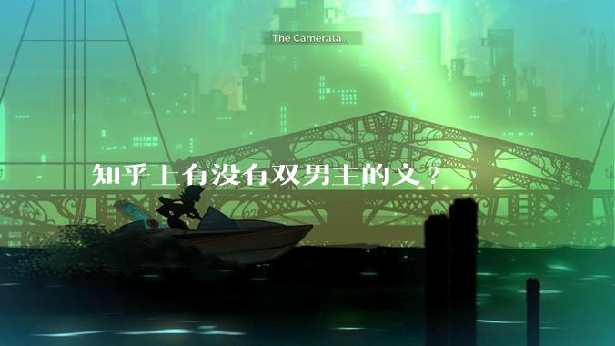 知乎上有没有双男主的文?
