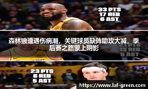 森林狼遭遇伤病潮，关键球员缺阵助攻大减，季后赛之路蒙上阴影